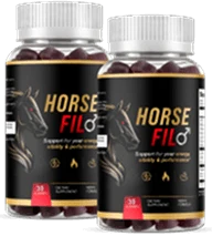 HorseFil men's energy and vitality gummy bottles